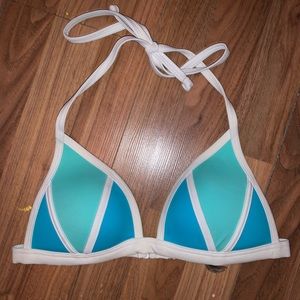 PINK Colorful Bikini Top